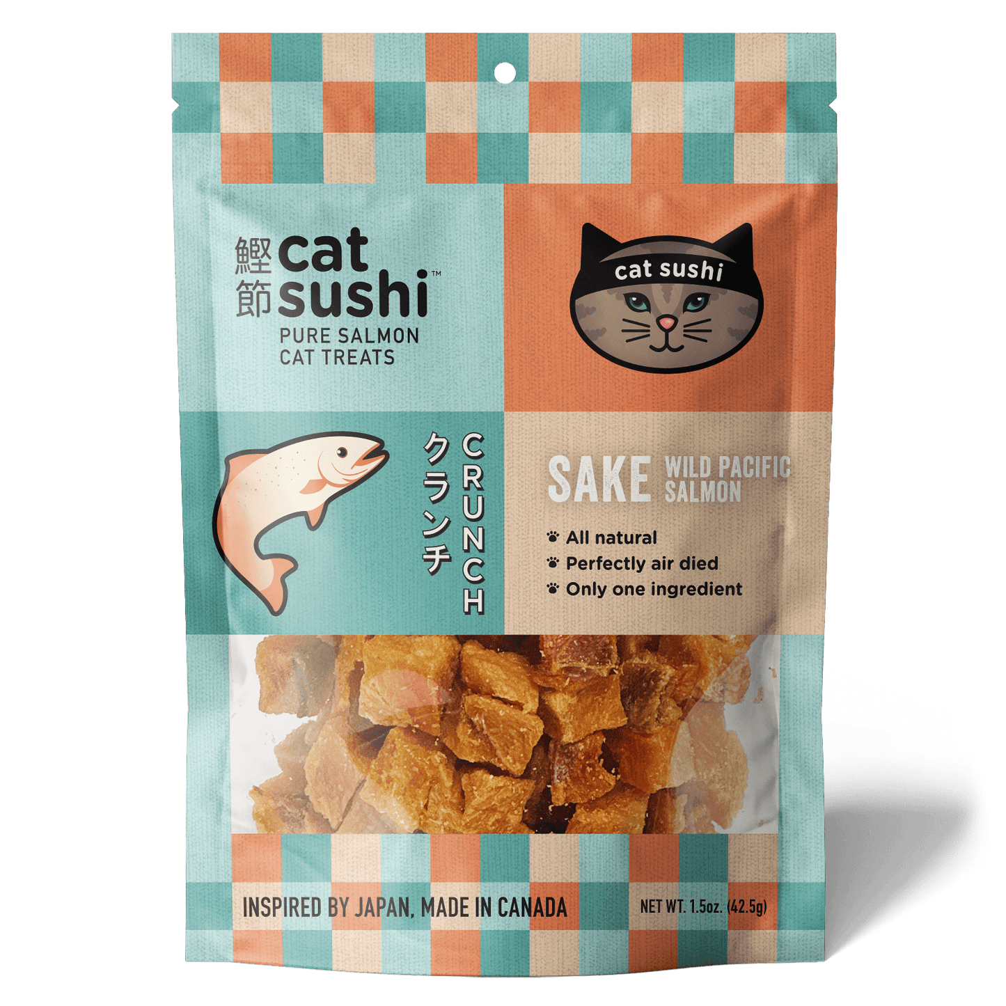 Cat Sushi Crunchy Salmon Treats