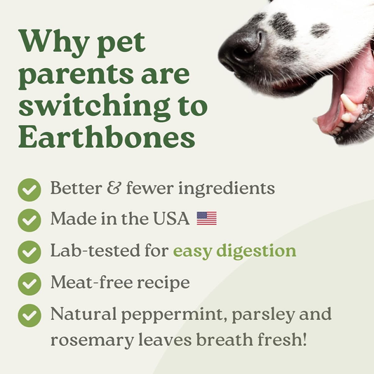 Earthbones Dental Chews For Dogs