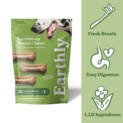 Earthbones Dental Chews For Dogs