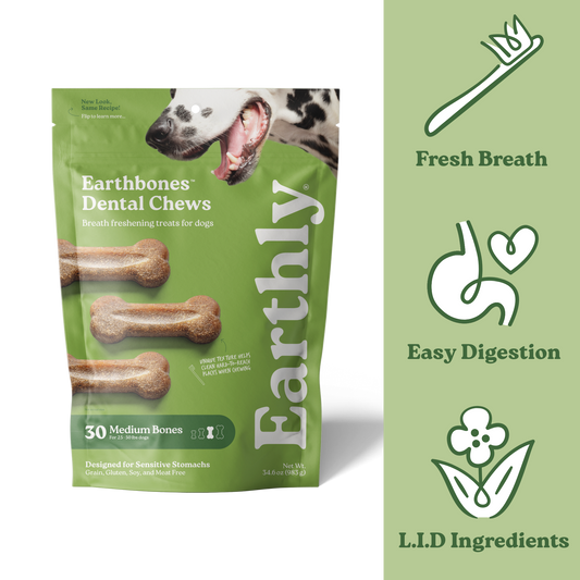 Earthbones Dental Chews For Dogs